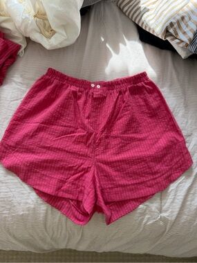 free people intimately boxer shorts size medium. also selling matching top!